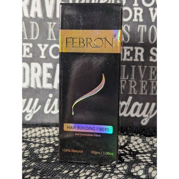 Dark Brown Febron Hair Fibers - NEW - Picture 1 of 6